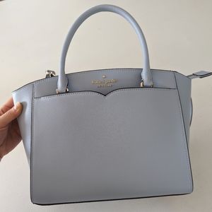 Kate Spade light blue satchel